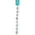 Metal Flat Round Disc & Balls Strung Beads
